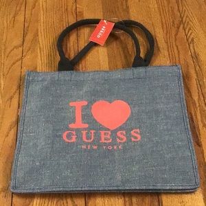 Guess .. tote bag ,new w tags